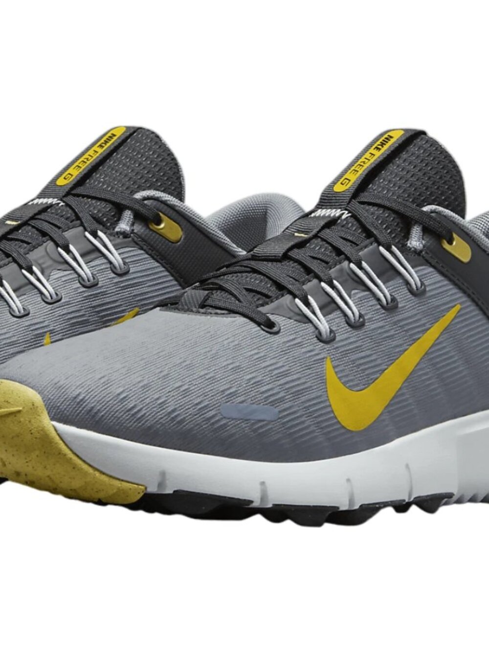 Nike Free Golf NN Wide Size 9 Mens Golf Shoes Black Grey Gold FQ7875-003 NEWNike